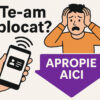 Sticker NFC Auto - "Te-am blocat?"