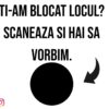 Sticker NFC Auto - "Ti-am blocat locul?"